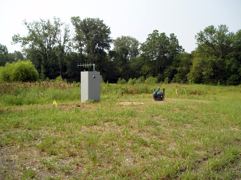 Finished production well Finished production well